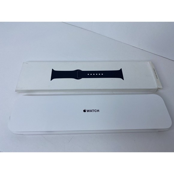 Apple Sport Band for Watch Series 7 - Midnight, Size M/L  (45mm) - Picture 15 of 16